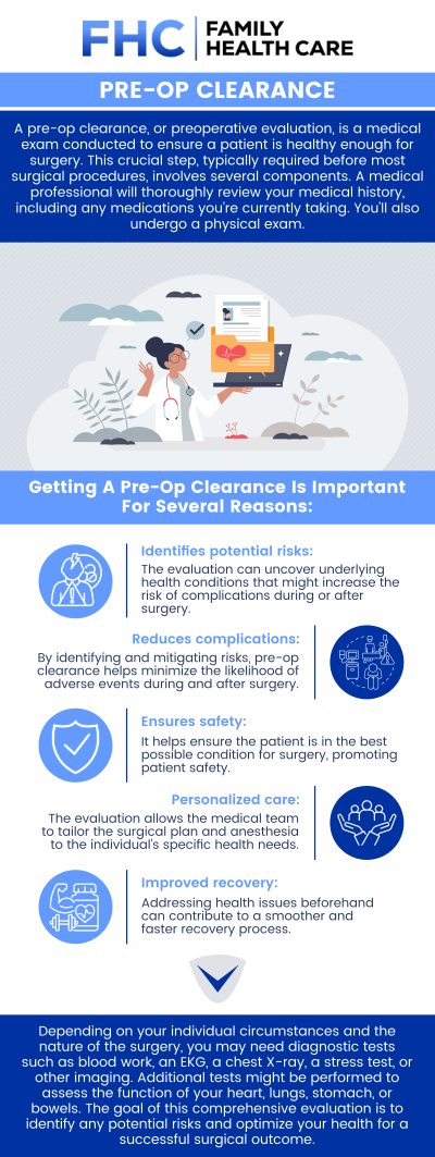 Common questions asked by patients: What is a pre-operative clearance physical, and why is it necessary? What conditions or health factors are evaluated during a pre-operative clearance physical? How soon before surgery should I schedule my pre-operative clearance physical? What should I bring or prepare for my pre-operative clearance physical appointment? For more information, contact us or request an appointment online. We are conveniently located at 1507 NE 150th St, Suite A, Shoreline, WA 98155. We serve patients from Shoreline WA, Seattle WA, Edmonds WA, Woodinville WA, Bothell WA, Lynnwood WA, Kirkland WA, Bellevue WA, and surrounding areas. Common questions asked by patients: What is a pre-operative clearance physical, and why is it necessary? What conditions or health factors are evaluated during a pre-operative clearance physical? How soon before surgery should I schedule my pre-operative clearance physical? What should I bring or prepare for my pre-operative clearance physical appointment? For more information, contact us or request an appointment online. We are conveniently located at 1507 NE 150th St, Suite A, Shoreline, WA 98155. We serve patients from Shoreline WA, Seattle WA, Edmonds WA, Woodinville WA, Bothell WA, Lynnwood WA, Kirkland WA, Bellevue WA, and surrounding areas.