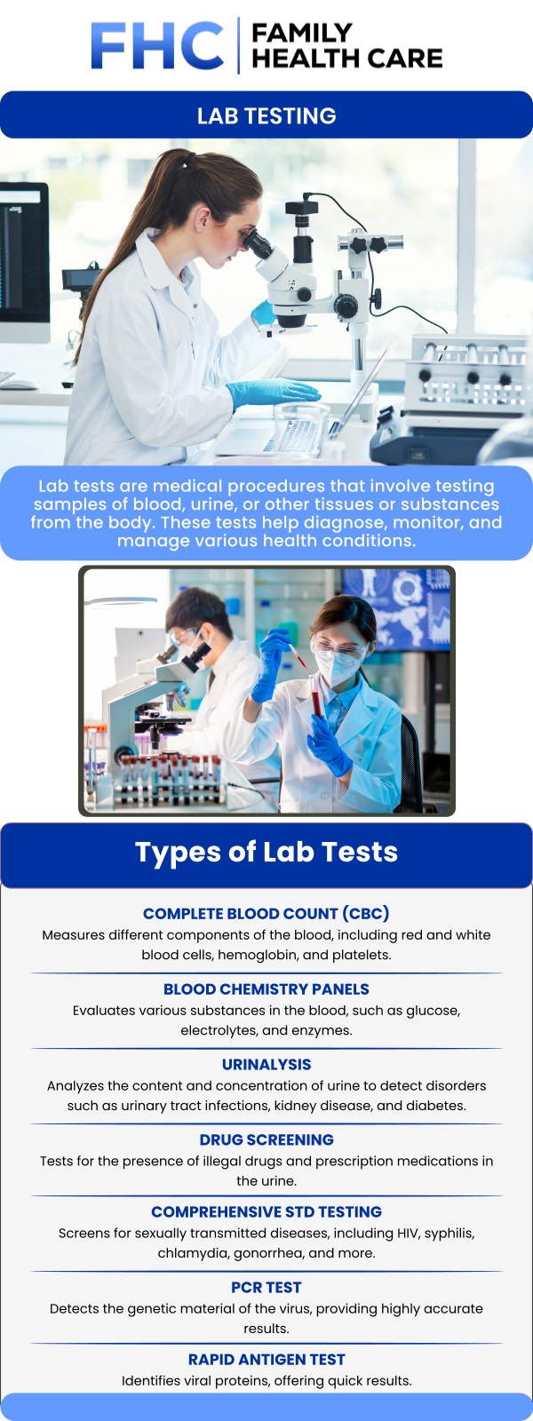 Common questions asked by patients: What types of lab tests are commonly offered? Do I need an appointment for laboratory services? How should I prepare for a lab test? How long does it take to receive lab results? For more information, contact us or request an appointment online. We are conveniently located at 1507 NE 150th St, Suite A, Shoreline, WA 98155. We serve patients from Shoreline WA, Seattle WA, Edmonds WA, Woodinville WA, Bothell WA, Lynnwood WA, Kirkland WA, Bellevue WA, and surrounding areas.